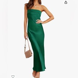 Green formal dress